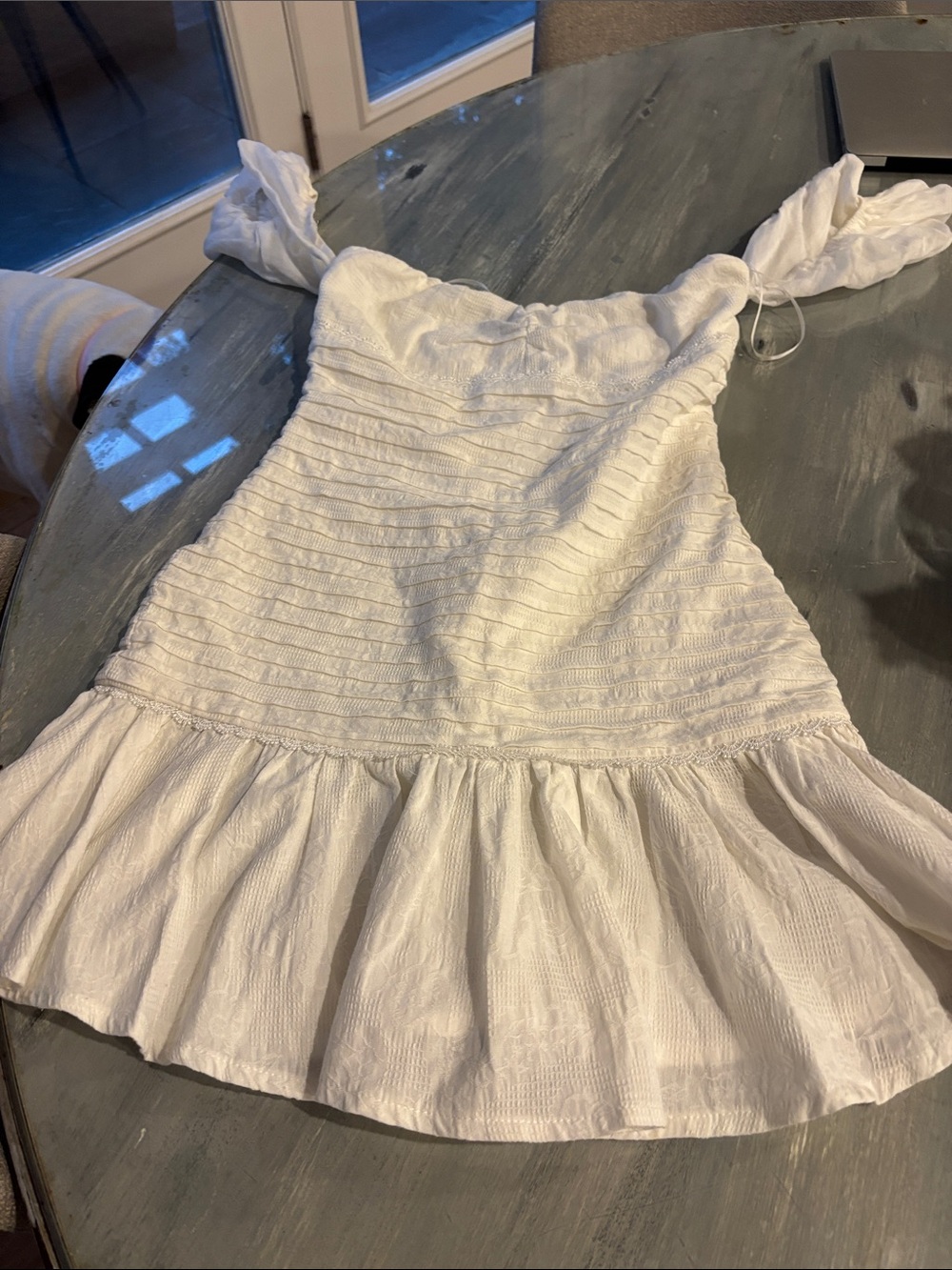 Hello Molly White Mini Dress
